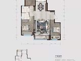 宝湖福邸书香里_3室2厅2卫 建面135平米