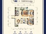 南雄城市华府_3室2厅2卫 建面121平米