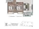 业达卓悦_3室2厅2卫 建面110平米