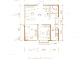 长丰路6号_2室1厅1卫 建面69平米