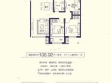 聚恒逸居馨苑_3室2厅1卫 建面105平米