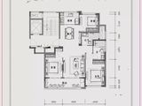 蓝城桂语兰庭_3室2厅2卫 建面104平米