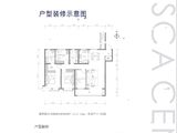 融创中心_4室2厅2卫 建面158平米