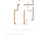 上东金茂智慧科学城二期_2室2厅1卫 建面83平米