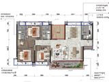 新希望悦珑湾_3室2厅2卫 建面126平米