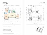 龙光天瀛_3室2厅2卫 建面278平米