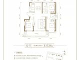 雲璟文山院_3室2厅2卫 建面136平米