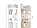 新锐中心_2室1厅1卫 建面1平米