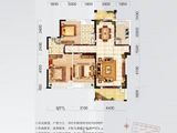 京谷幸福城_3室2厅2卫 建面130平米