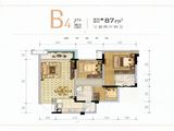 优品道珑玺湾二期_3室2厅2卫 建面87平米