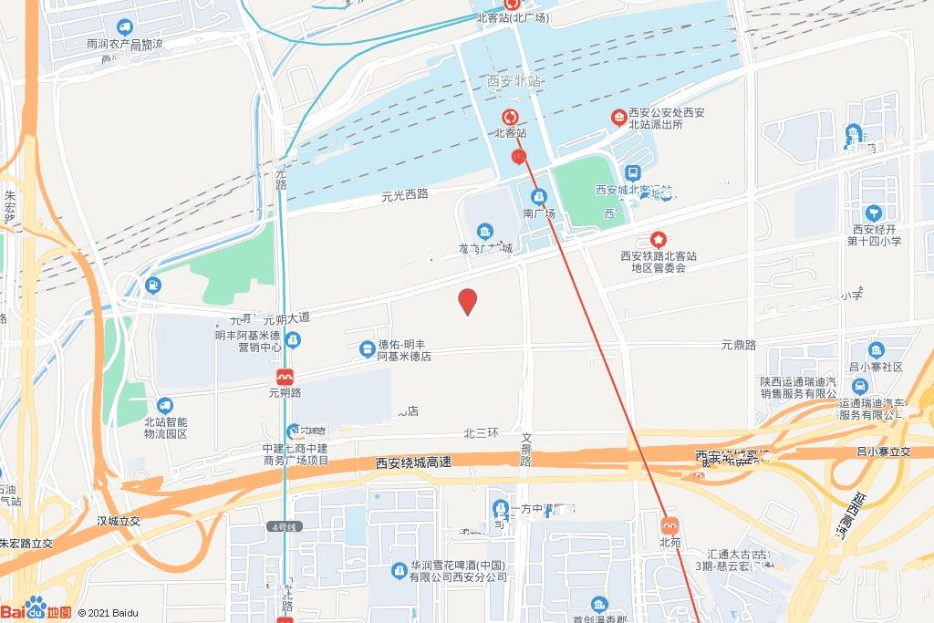 经开区高铁新城文景路西侧、元朔路南侧