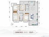 五指山云麓_3室2厅2卫 建面133平米