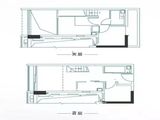 越秀星耀TOD_A栋建筑面积约52㎡B户型 建面52平米