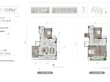 花山印象_4室2厅3卫 建面140平米