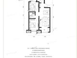 华远海蓝和光_2室2厅1卫 建面87平米
