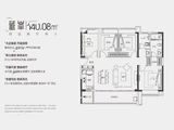 长房星城天地_4室2厅2卫 建面140平米