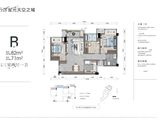 万科星光天空之城_3室2厅1卫 建面82平米