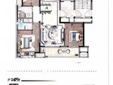 宝龙天地_3室2厅2卫 建面117平米