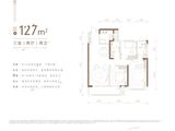 武汉长江天地_3室2厅2卫 建面127平米