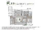 保利鹊华赋_4室2厅3卫 建面185平米