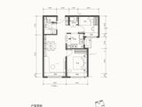 北京建工嘉境里_2室2厅1卫 建面74平米