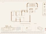 建发九龙观唐_4室2厅2卫 建面126平米