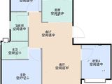 保利虹桥和著_4室2厅2卫 建面104平米