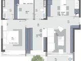 美霖公馆_3室2厅2卫 建面94平米
