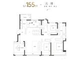 天保意境元启_4室2厅2卫 建面155平米
