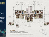 雅居乐铂雅苑金麟府_4室2厅2卫 建面140平米